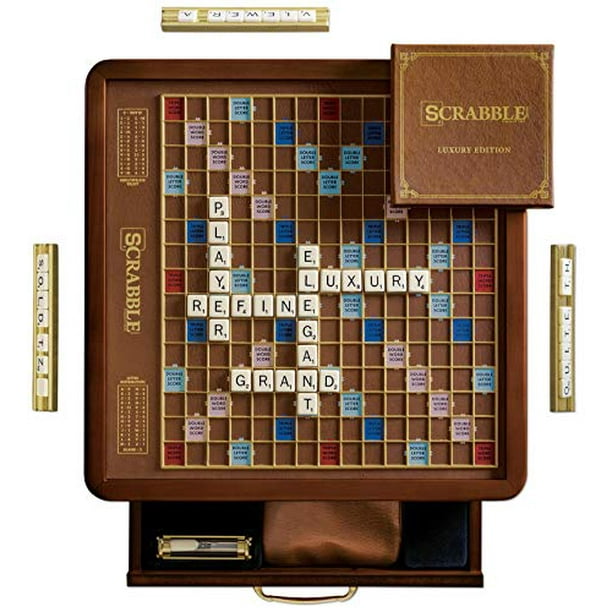 Scrabble - Édition de Luxe Scrabble - Jeu de Mots