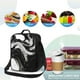 thumbnail image 4 of Disketp Fluid Black White Paint Swirls Bolsa Térmica Estampada para Almuerzo, Lonchera para Hombres y Mujeres Adultos, 4 of 7