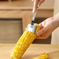 Corn Peeler, corn stripper, Corn on the Cob Remover, Long Handle stainless steel corn stripping tool,corn shucker off the cob,corn scraper, corn cob stripper tool for Home Kitchens Outdoor Dining
