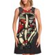 thumbnail image 1 of Fotbe Red Mushrooms Vestido de Verano sin Mangas para Mujer – Vestido Midi Línea A, Estilo Camiseta Floral, Vestido Playero Casual y Fluido, 1 of 7
