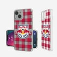 thumbnail image 4 of New York Red Bulls iPhone Plaid Design Clear Case, 4 of 7