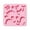 Pink, variant on Chocolate Molds Silicone, 6.18-Inch Width 5.87-Inch Height 10-Cavity Marine Mold, Flexible Easy Release, Under the sea themed birthday decorations, Blue, Qtmrj
