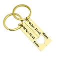 thumbnail image 1 of Juego de llavero de rompecabezas de corazón personalizado de 2 piezas, llavero de fecha y nombre grabado, llavero personalizado para parejas para novia y amigos Wmkox8yii fajkfhkj4791, 1 of 6
