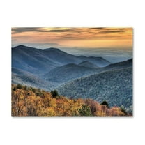 Trademark Fine Art "Shenandoah Autumn" Canvas Art by Pierre Leclerc
