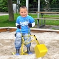 RideOn Crane ToyOutdoor Playground, Backyard, Sandbox DiggerWith