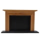 thumbnail image 1 of 1:12 Scale Dollhouse Miniature Fireplace Birch Dollhouse Decorations Accessories, 1 of 4
