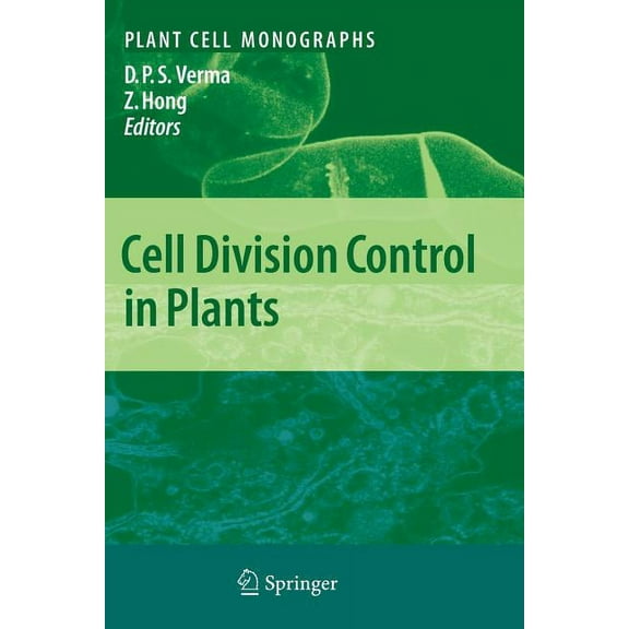 Plant Cell Monographs Cell Division Control in Plants, Book 9, (Paperback)
