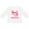 thumbnail image 3 of Inktastic Axolittle- Cute Baby Axolotl Boys or Girls Long Sleeve Toddler T-Shirt, 3 of 5
