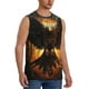 thumbnail image 2 of Balery Cool Black Eagle Camisetas sin mangas para hombre, absorbe la humedad y protege contra el mal olor.-Medium, 2 of 7