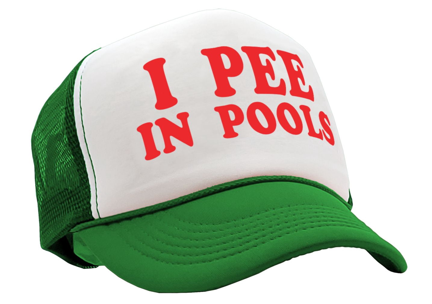 I PEE IN POOLS - funny dare gag gift 