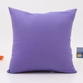 thumbnail image 5 of Ludlz Home Room Sofa Bed Decor Solid Color Throw Pillow Case Square Cushion Cover, 5 of 7