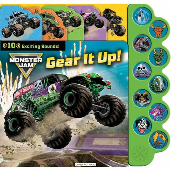 Monster Jam: Gear It Up! (Board Book)