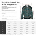thumbnail image 6 of Goofa Mandala Printed Women's UPF 50+ Sun Protection Hoodie Jacket Lightweight Long Sleeve Sun Shirt for Women with Pocket Hiking Outdoor-Small, 6 of 9