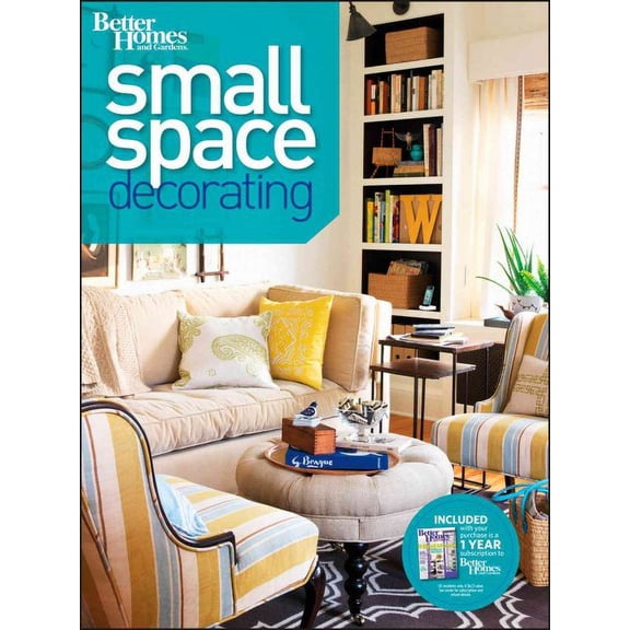 Pre-Owned Small Space Decorating (Better Homes and Gardens) (Paperback) 0470887109 9780470887103