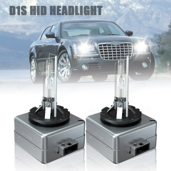 BSBSDJB D1S HID Xenon 6000K White Automotive Bulb Fits Chrysler 300C 2005-2010 2 Pack