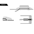 thumbnail image 4 of Acoustic Guitar Soundhole Pickup Passive Pickup&Preamp for Guitar Parts #2 2, 4 of 8