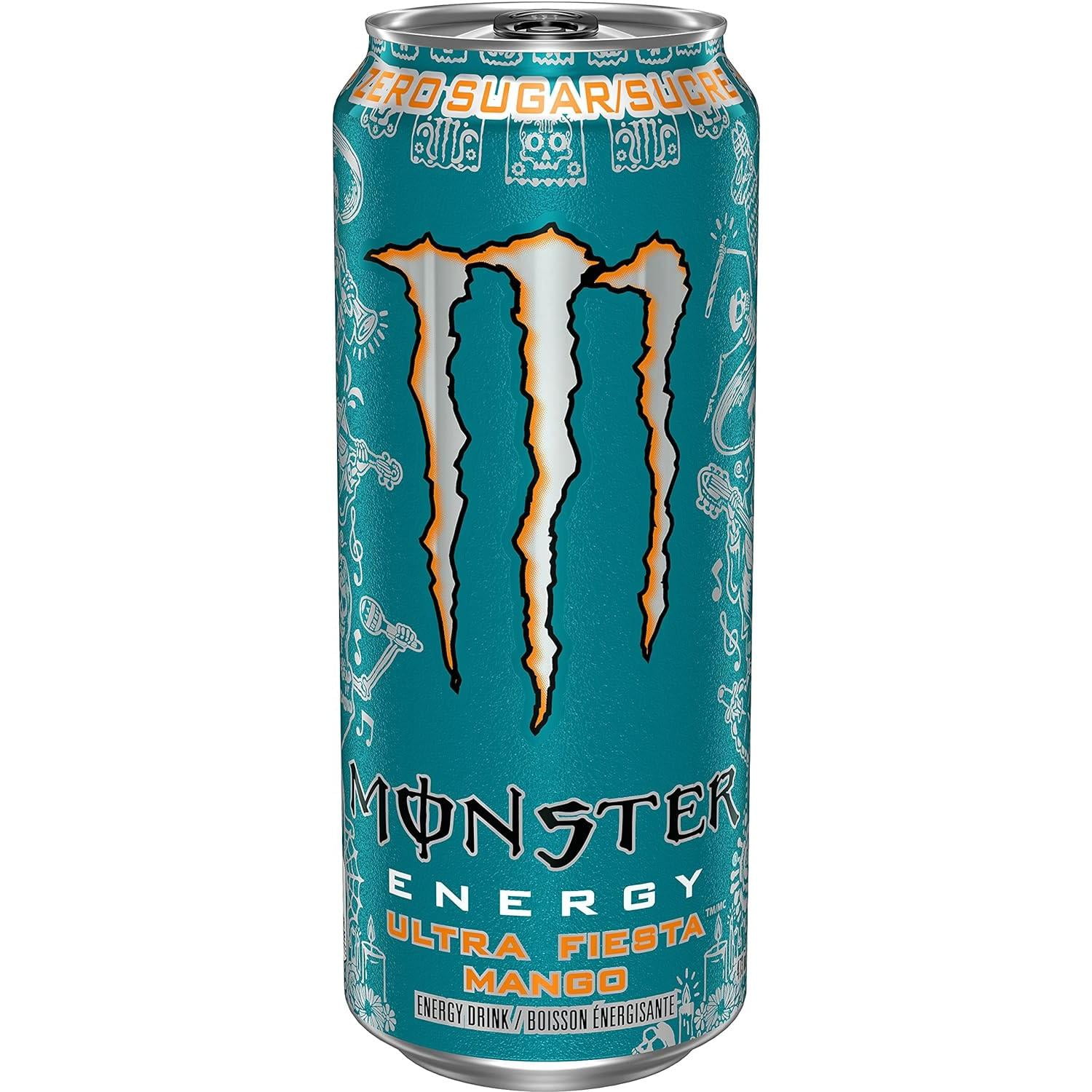 Monster Energy Ultra Fiesta Mango, 473ml (Pack of 12)