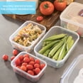 thumbnail image 5 of Microwave Safe Food Storage Containers Set, BPA-Free Plastic Meal Prep Lunch Boxes with Airtight Lids, Leakproof Refrigerator & Freezer Containers, Stackable for Meal Prep, 5 of 8
