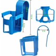 thumbnail image 4 of Pool Cup Holder, Set of 4 Multifunctional Accessories with Poolside Holder, Storage Basket, Detachable Drink Holder for Summer Parties, Beach, Bathtub, 4 of 5
