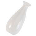 thumbnail image 2 of Jarrón pequeño de cerámica, florero creativo de escritorio, botella simple con forma de bala para decoración del hogar y la oficina (blanco), 2 of 7