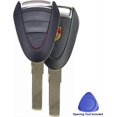 thumbnail image 2 of RemoteOverstock for Porsche Remote Key Fob SHELL CASE Replacement For 2004-2011 911 Cabriolet Targa 987 997 Cayman, 2 of 4