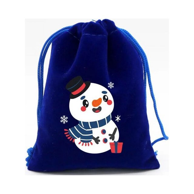 StoBag-bolsas de terciopelo de Feliz Navidad para niños, 50 piezas, embalaje de regalo de dulces, bolsillo de almacenamiento con cordón pequeño, favores de fiesta, venta al por mayor
