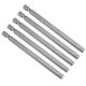 thumbnail image 1 of 5 piezas 100 mm 1/4" Brocas de destornillador hexagonal H6 S2 Acero de alta aleación, 1 of 4