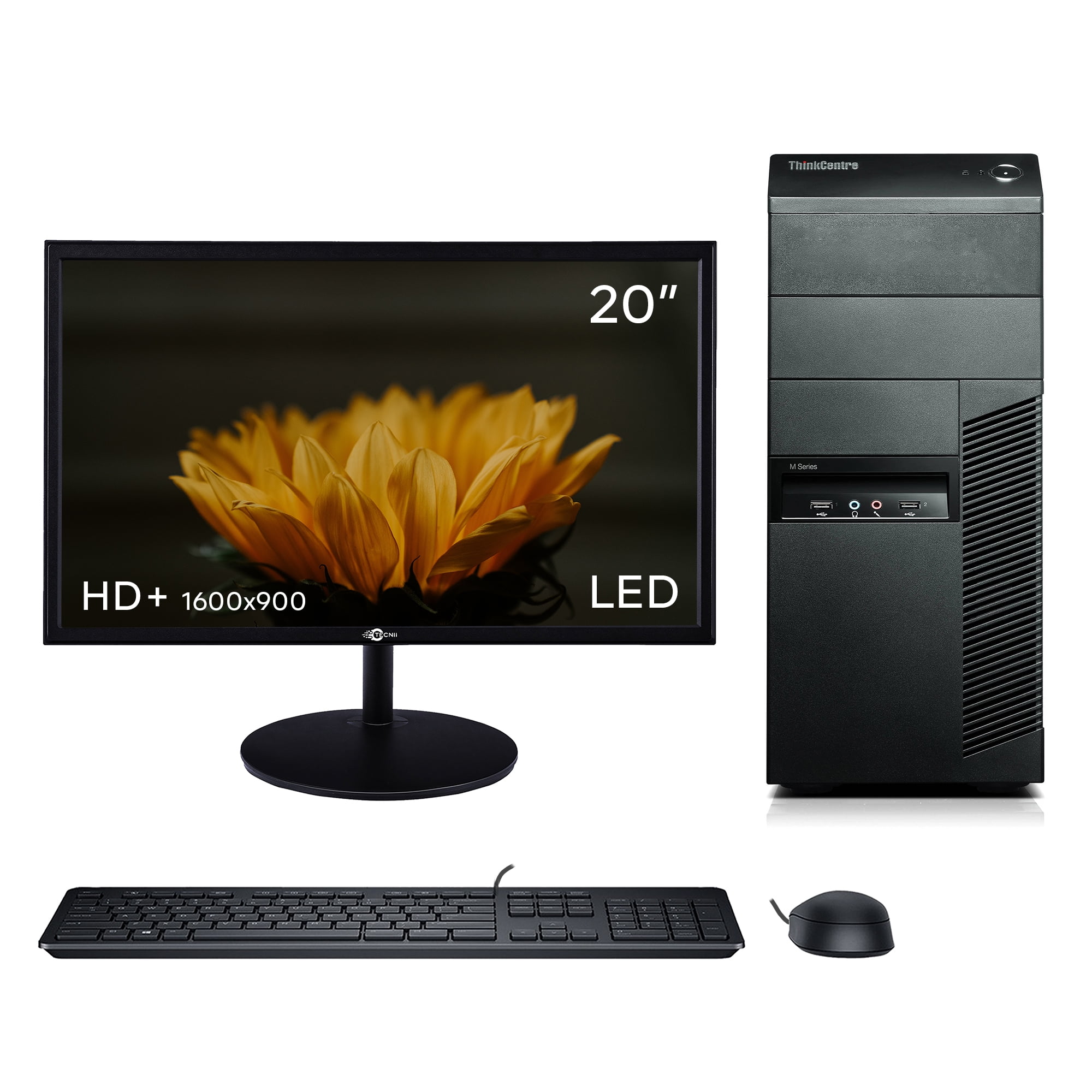 Lenovo ThinkCentre M91P Tower Desktop PC, Intel Quad Core i5