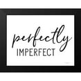 thumbnail image 2 of lettered And lined 14x12 Black Modern Framed Museum Art Print Titled - Perfectly Imperfect, 2 of 5