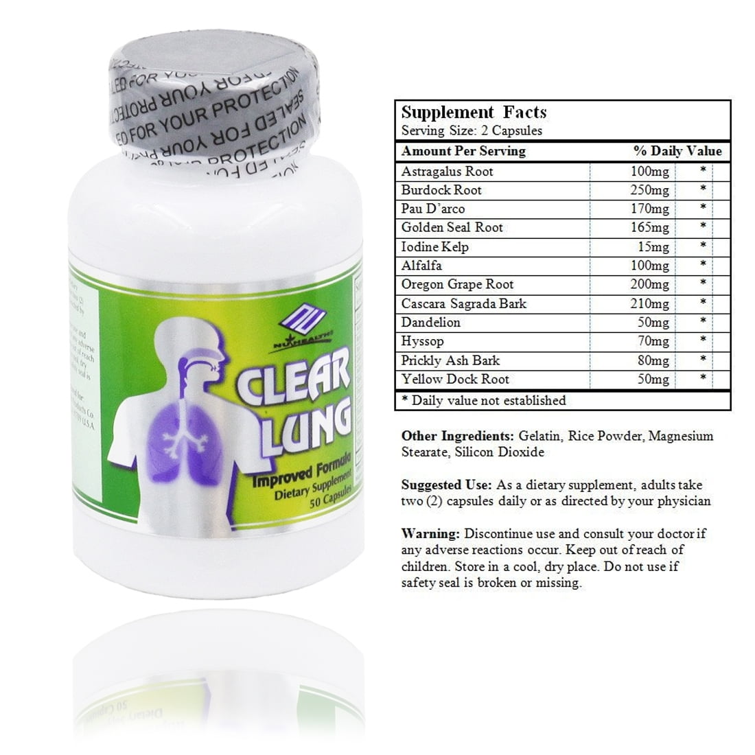 Clear Lung (50 Capsules)