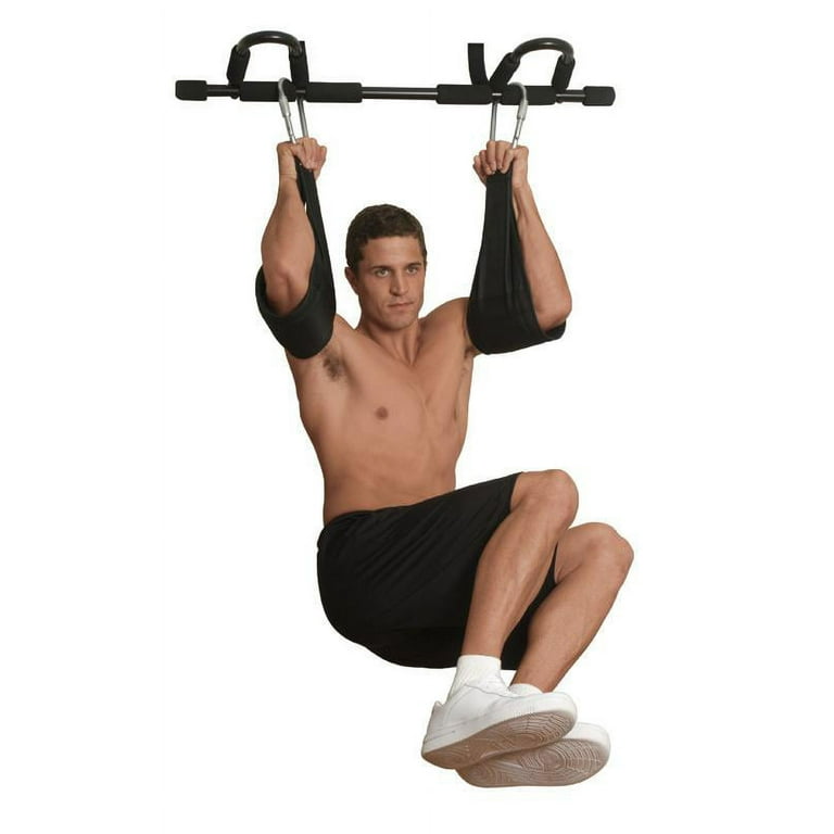Valeo Ab Straps With Steel Carabiner Attachments Woven Nylon With Steel Grommets And Padded Straps With Brush Lining For Comfort