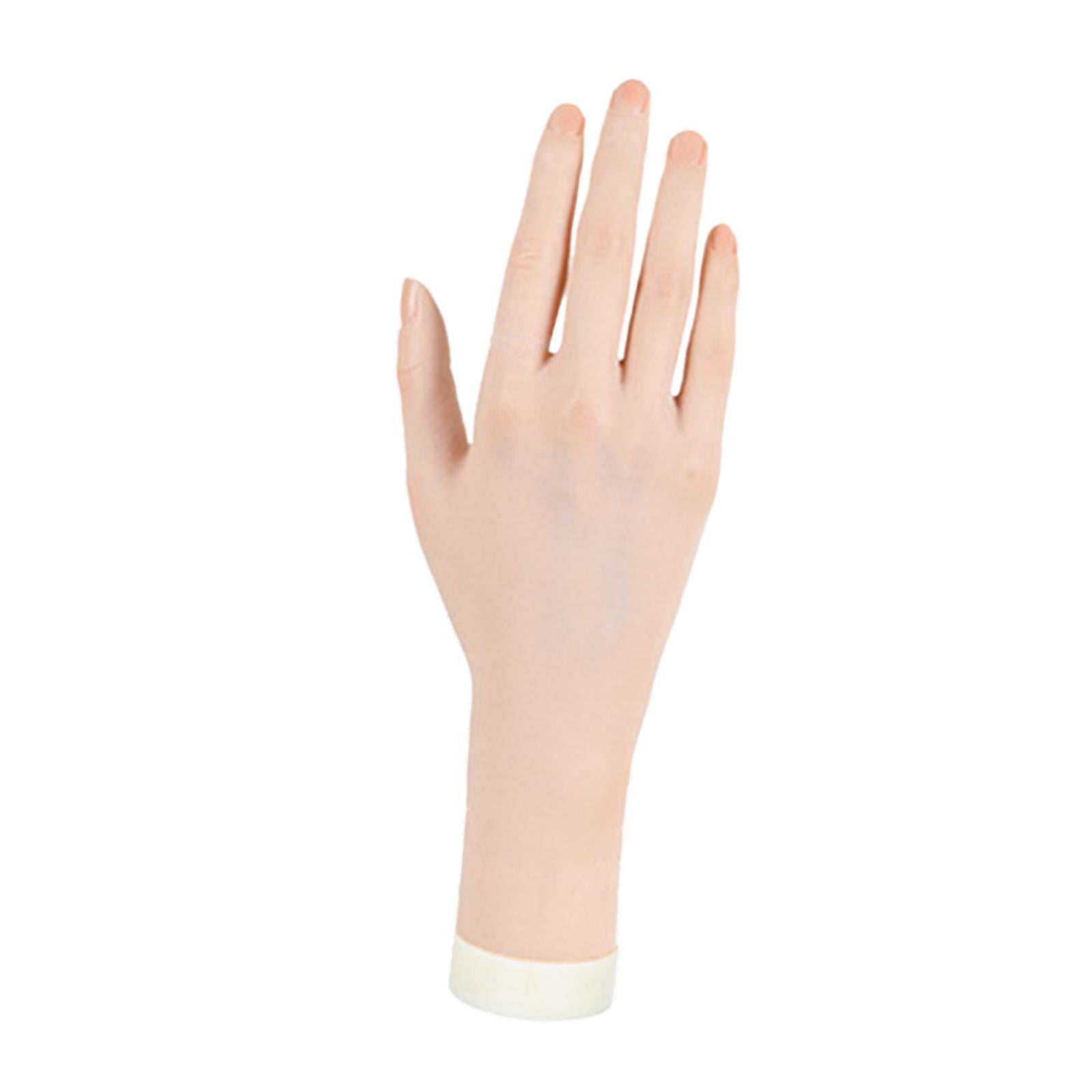 Bothyi Practice Mannequin Hand for Rings Photo Props Acrylic Nails Practice Training right hand