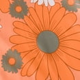 thumbnail image 4 of Xyant Baby Bamboo Rayon Romper Girl Footless Viscose Newborn Infant Footie Mitten Cuffs Toddler Boy Clothes (Orange,6-9 Months), 4 of 5