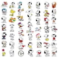 thumbnail image 3 of Pegatinas Snoopys Anime de vinilo impermeable, 50 unidades/paquete, 3 of 3