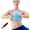 blue, variant on 8 inch Exercise Ball, Easy to Inflate Pilates Ball Core Ball Physical Therapy Ball with Needle Pump, Small Yoga Barre Ball for Home & Class Workout Fitness Workout