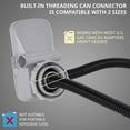 thumbnail image 2 of Deway Automatic Fuel Transfer Pump with Nozzle for Quick Flow Control & Stop, Advanced Adapter Fits All Size Gas Cans, Extra Long Hose, Portable Liquid Pump for Gasoline, Diesel Fuel & More, 2 of 9