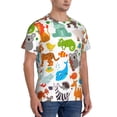thumbnail image 5 of Rocae Animals for Men's Moisture-Wicking Crew Tee - T-Shirt for Sports, Outdoor Activities, and Casual Wear3X-Large, 5 of 9