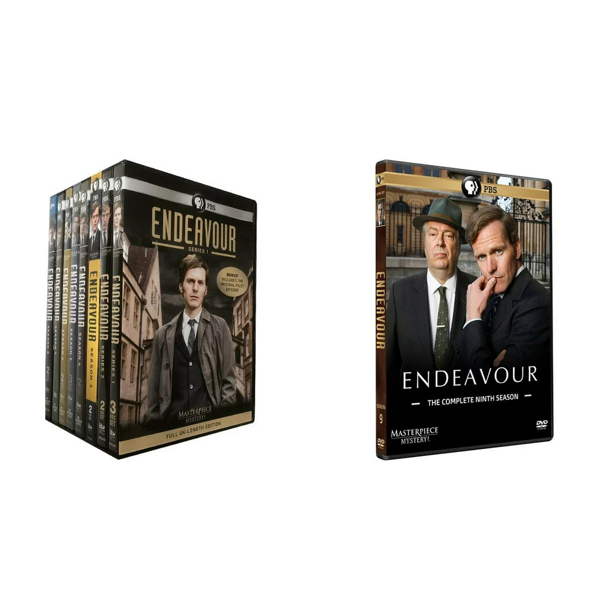 Masterpiece Mystery! Endeavour Complete Series Seasons 1-9 (DVD