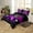 Purple, variant on Manfei Red Car 2-Piece Comforter Cover Toddler Size for Boys Girls,Extreme Sport Bedding Sets Toddler Size,Geometric Buffalo Ultra Soft Bed Set,Breathable Automobile Room Decor(No Comforter)