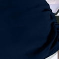 thumbnail image 6 of Ayolanni Pants for Women Solid Straight High Waist Lightweight Jogger Pants Cropped Casual Cotton Linen Blue Drawstring Trousers with Pockets L, 6 of 6