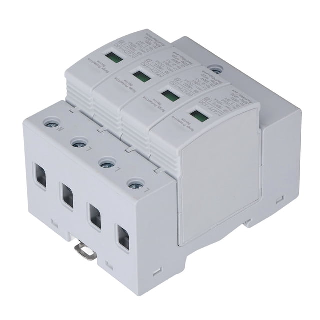 Dispositivo de Protecció de Sobretensions de la Casa, Instalacia de Riel de 150ka PC Shell Anti Corrosion Surge Protector 385V para fábrica
