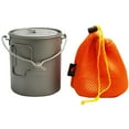 thumbnail image 5 of TOAKS 750ml Ultralight Titanium Camping Cook Pot with Bail Handle and Lid, 5 of 5