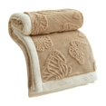 thumbnail image 2 of ufehgfjh Winter Blanket Soft Warm Solid Color Double Layer Sheep Blanket Nap Blanket 39.37x59.05in, 2 of 5