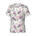 thumbnail image 3 of Rocae Orchids Flowers for Men's Moisture-Wicking Crew Tee - T-Shirt for Sports, Outdoor Activities, and Casual WearXX-Large, 3 of 9