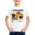 thumbnail image 4 of Size 7 Boys Clothes , Boys 14-16 Shirts , Boys White T Shirt,Boys Graphic Short Sleeve Crewneck Tee Casual Loose Fit Comfortable Top For Kids Back To School, 4 of 4
