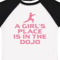 thumbnail image 4 of Inktastic Girls Cute Karate Martial Arts Girls Toddler T-Shirt, 4 of 5