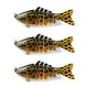 thumbnail image 1 of Soidarity Paquete de 3 señuelos de pesca de plástico de agua salada cebo falso atracción al aire libre Swimbaits artificiales Crankbait accesorio 10cm Pescar tipo 12 Soidarity OD023723-12, 1 of 6