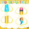 thumbnail image 3 of 6 Pcs Inflatable Giant Paint Brush Balloons Set Include Inflatable Pencil Balloon Gaint Crayon Balloon for School Birthday Party, 3 of 7