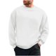 thumbnail image 2 of pstuiky camisetas de manga larga para hombre, Sudadera básica de cuello redondo y manga larga informal de color liso para hombre. Camiseta/camiseta de cuello redondo y manga larga. xxl, 2 of 8
