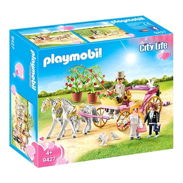 Set Playmobil City Life Carruaje de Bodas 91 Piezas